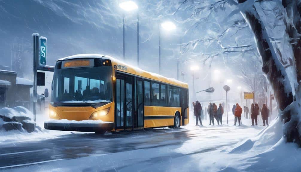 electric buses and low temperatures