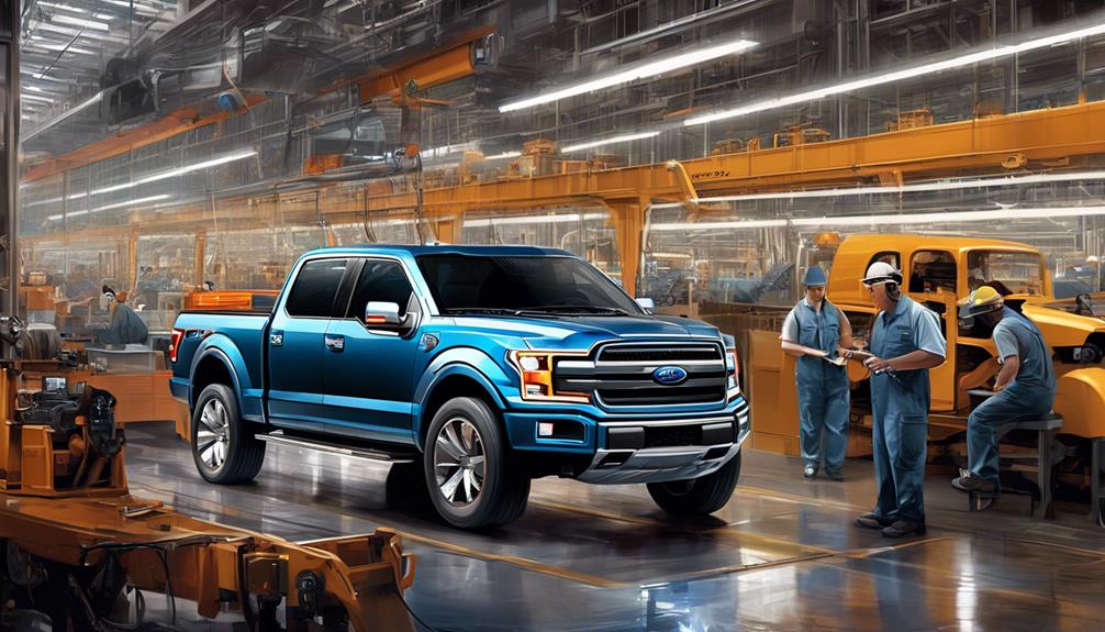Elektrisk F-150 redusert produksjon