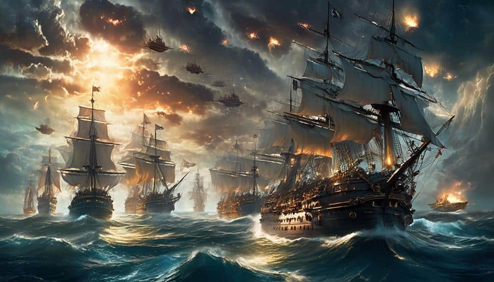 Hva gjorde slutt på den store piratæraen?