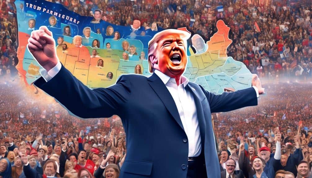 trump projected to win