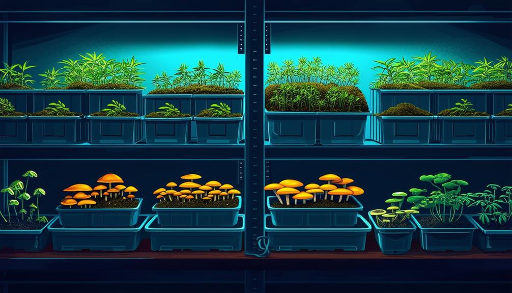 mushroom cultivation and harvesting