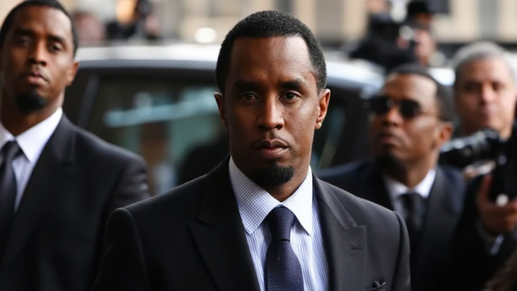 Diddy rettssak ankomst manhattan