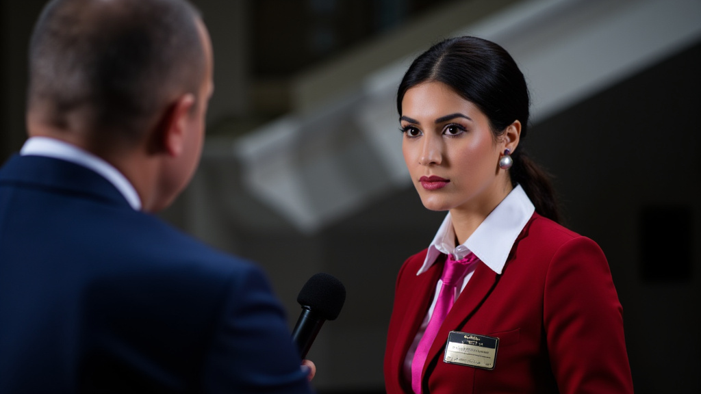 Flyvertinne Sandy Thorngren intervju om United Flight 23 mistenkelige passasjerer