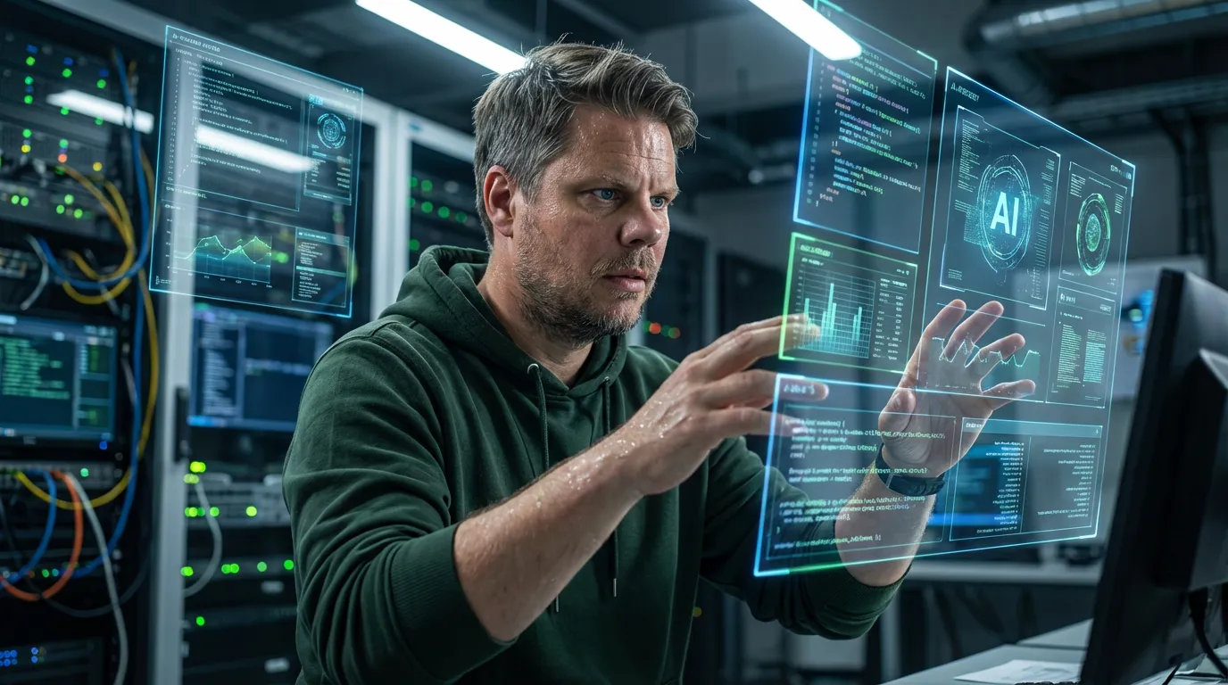 Jan Sverre jobber med AI-agenter