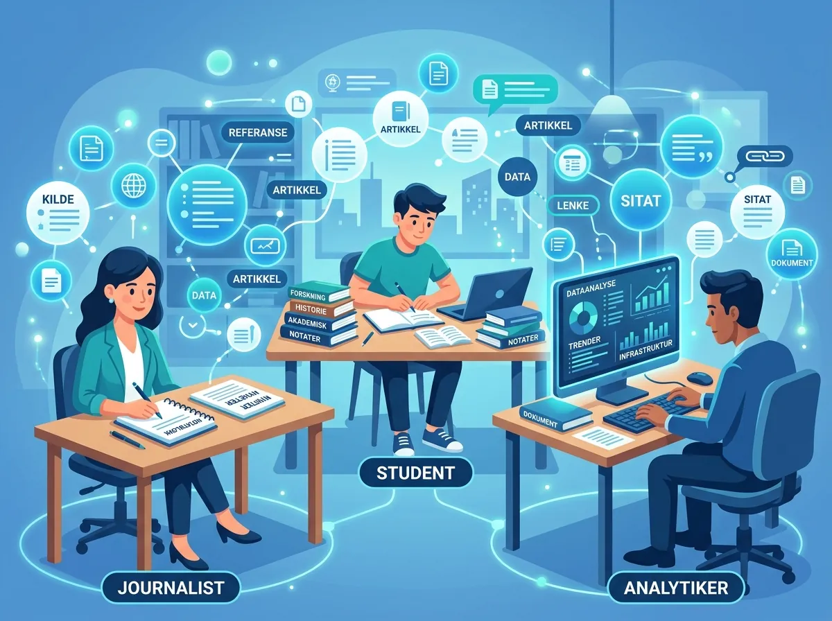 Perplexity AI passer best for journalister, studenter og analytikere som jobber med research og faktasjekk