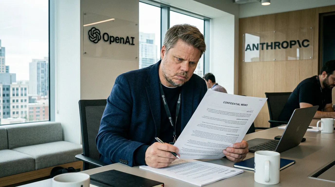 Jan Sverre leser det lekkede OpenAI-memoet som anklager Anthropic for å blåse opp inntektstallene med 8 milliarder dollar