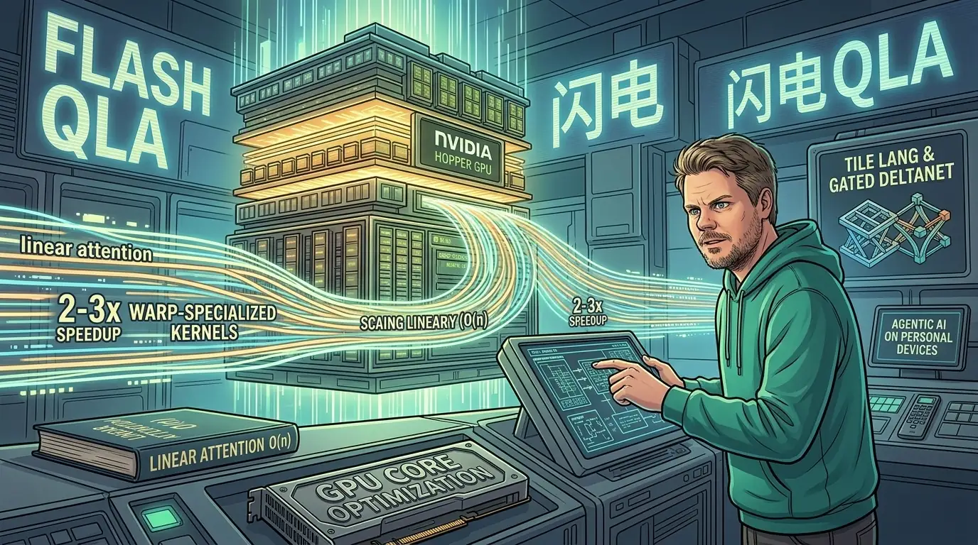 Jan Sverre undersøker FlashQLA - Qwens nye bibliotek for raskere lineær oppmerksomhet på GPU