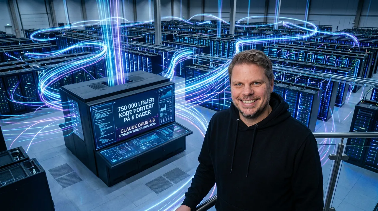 Jan Sverre Bauge ser på Anthropic Opus 4.8 og Dynamic Workflows-lanseringen