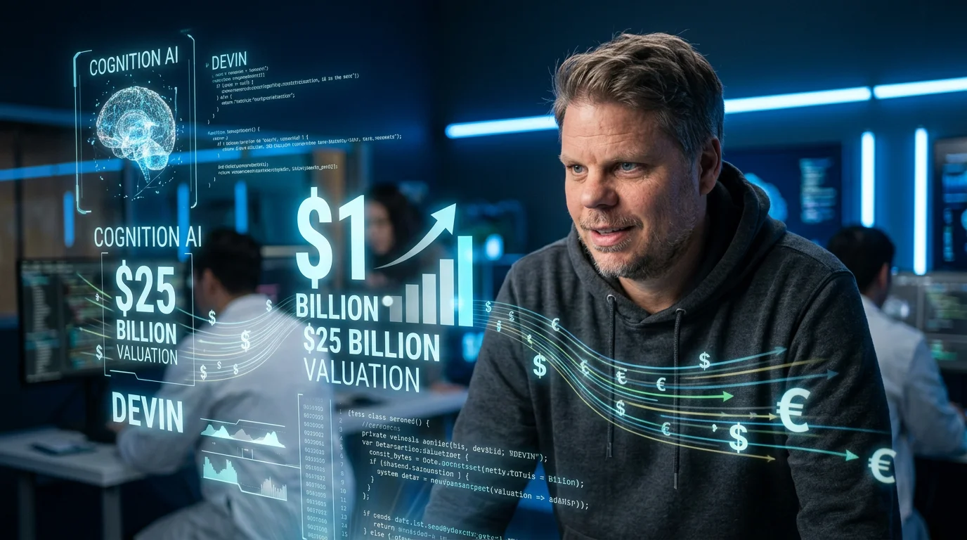 Jan Sverre studerer Cognitions verdsettelse på 25 milliarder dollar for AI-programmeringsverktøyet Devin