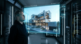 Jan Sverre studerer holografisk sammenligning av VAE og Nvidia PiD pixel diffusion bildekvalitet