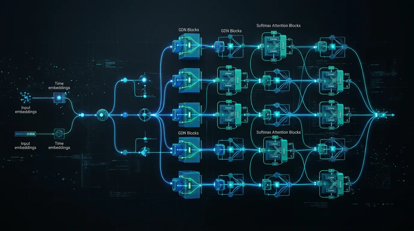 SANA-WM Diffusion Transformer arkitektur med hybrid linear attention blokker