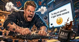 Jan sverre krangler med claude code