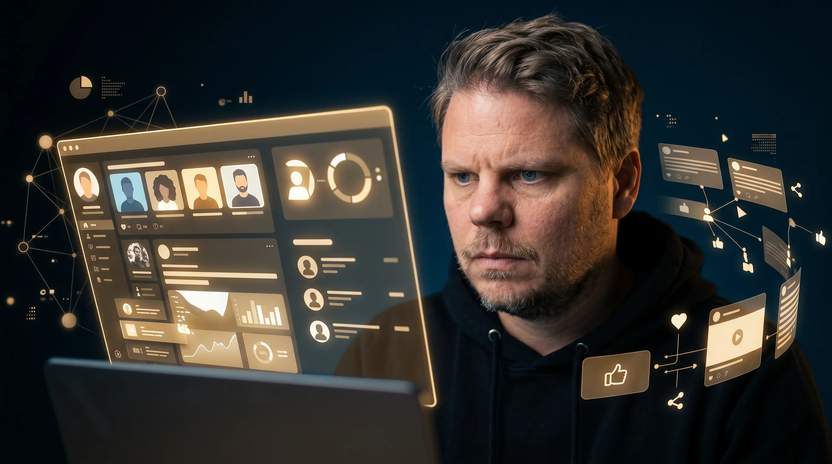 Jan Sverre analyserer autonome AI-agenter for sosiale medier