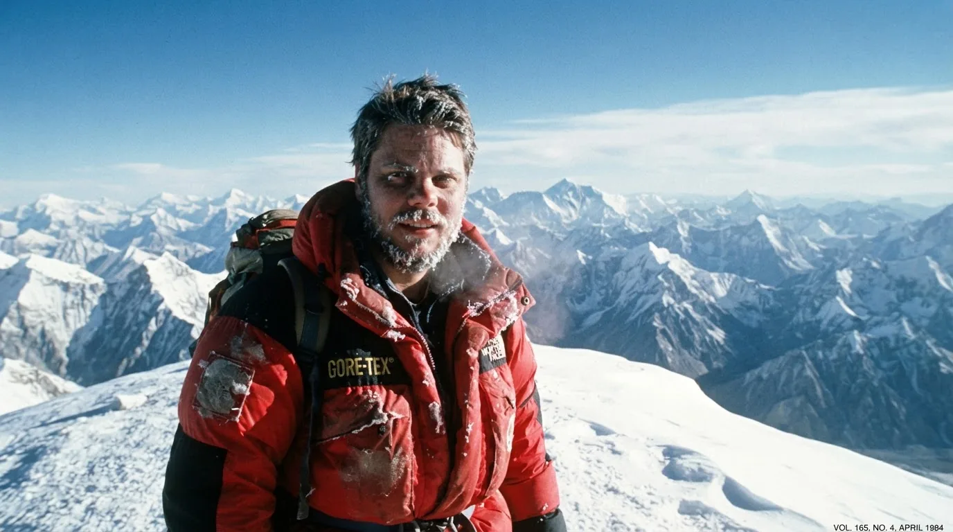 Jan Sverre paa fjelltopp - testbilde fra Nano Banana Lite