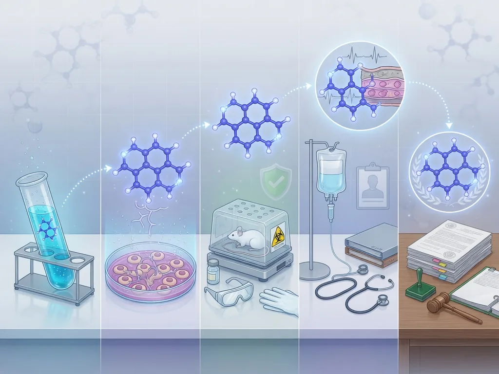 AI-molekyl gjennom laboratorietesting og legemiddelvalidering