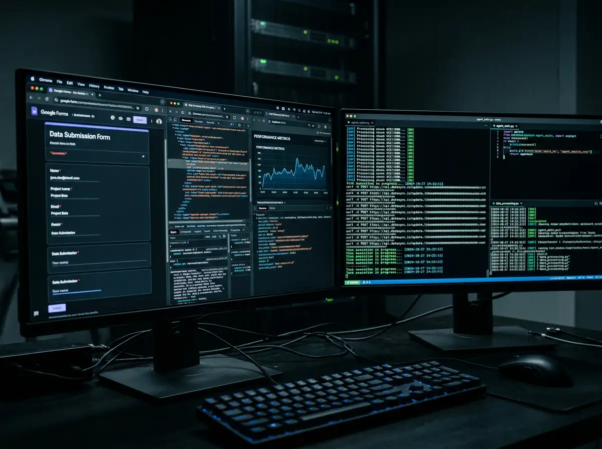 AI-agent som arbeider autonomt i nettleser og terminal uten menneskelig innblanding