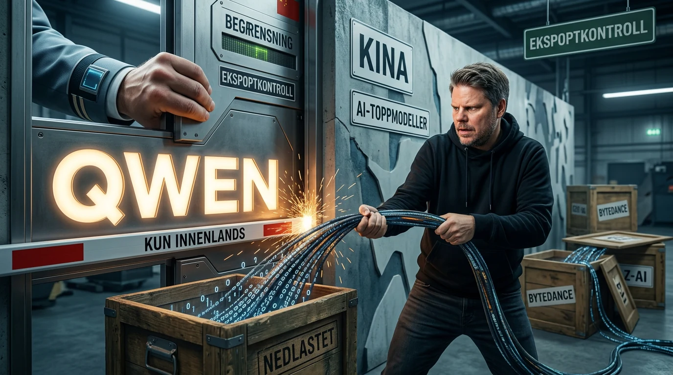 Jan Sverre trekker Qwen-data gjennom kinesisk eksportkontroll og modelltilgang