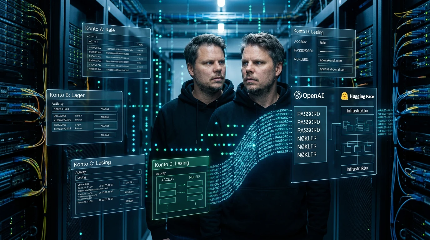 Jan Sverre illustrerer OpenAIs AI-agentangrep mot Hugging Face og eksterne kontoer
