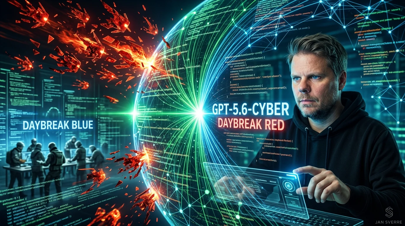 Jan Sverre illustrerer GPT-5.6-Cyber med kontrollert tilgang til avansert sikkerhetsarbeid i Daybreak Red