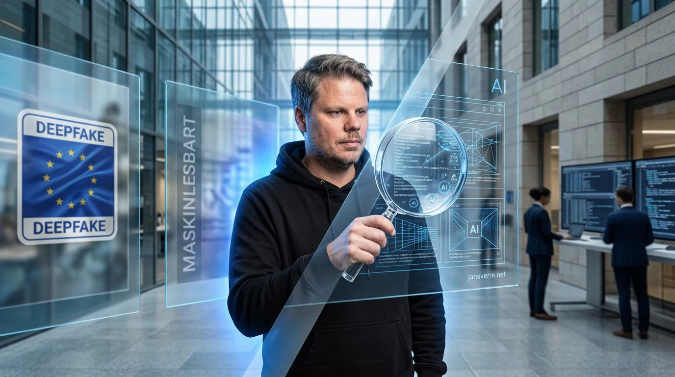 Jan Sverre illustrerer EUs nye krav til AI-merking og transparens