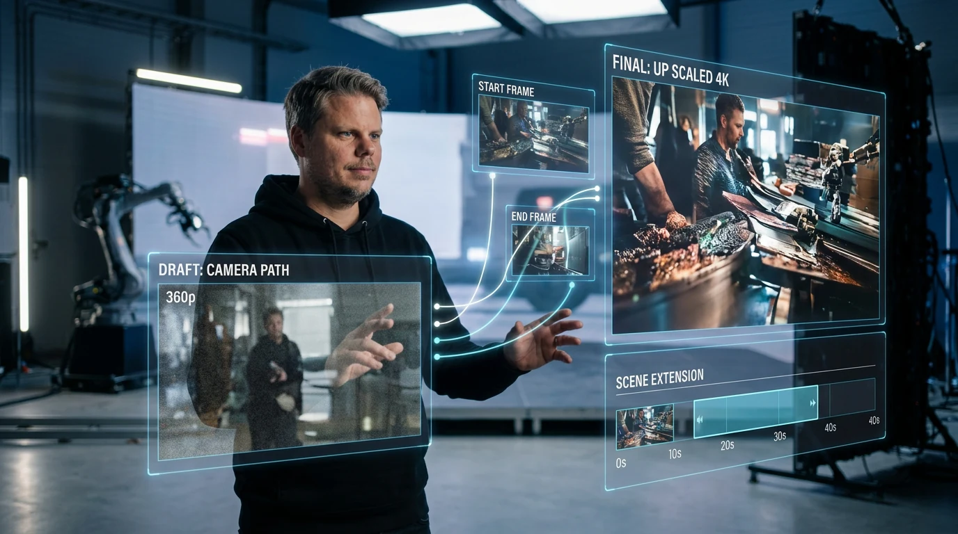 Jan Sverre med Gemini Omni 1.1 Flash og kontrollert AI-videoproduksjon