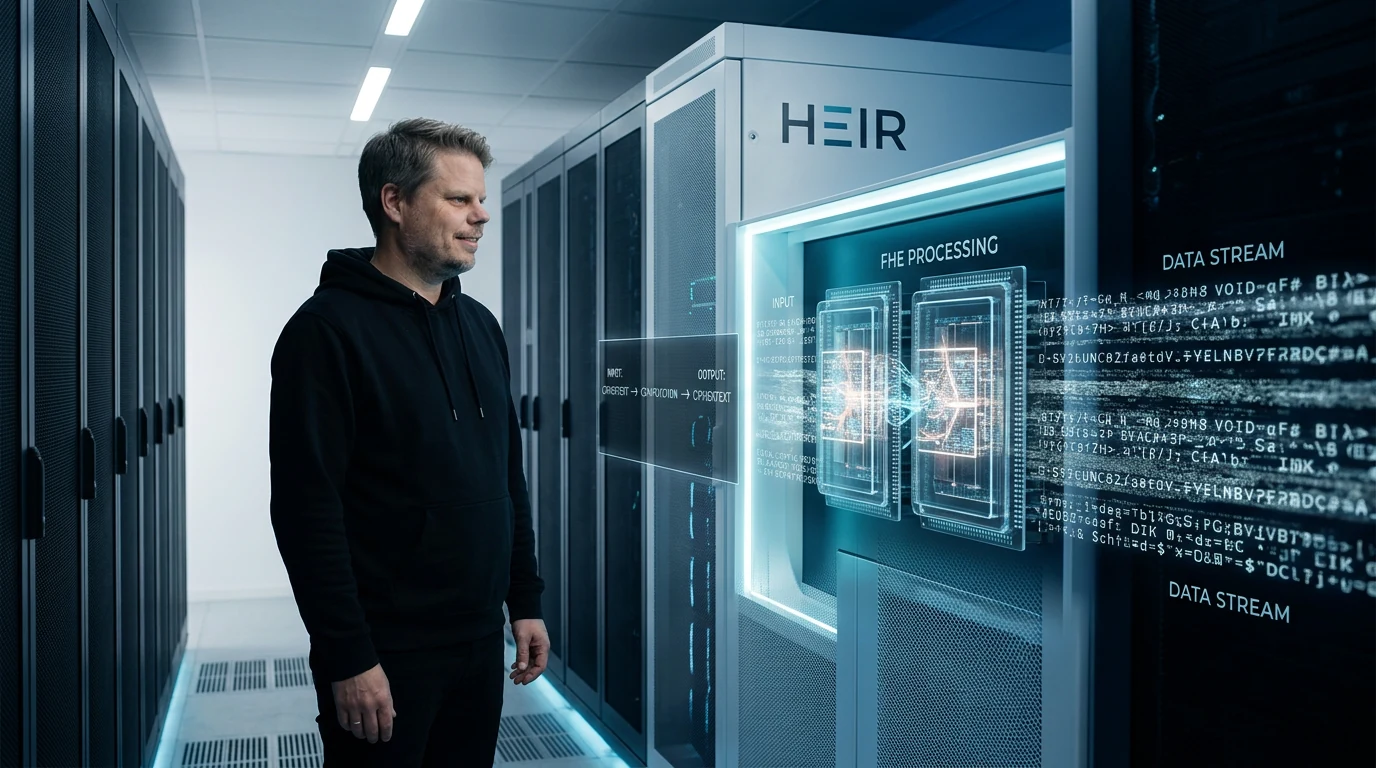 Jan Sverre illustrerer privat AI med homomorfisk kryptering og Google HEIR
