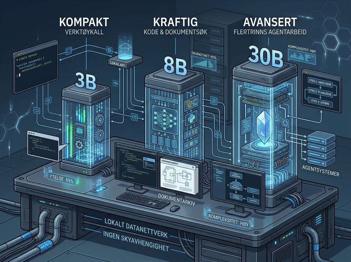 IBM Granite 4.2-modeller i 3B, 8B og 30B for lokale AI-agenter