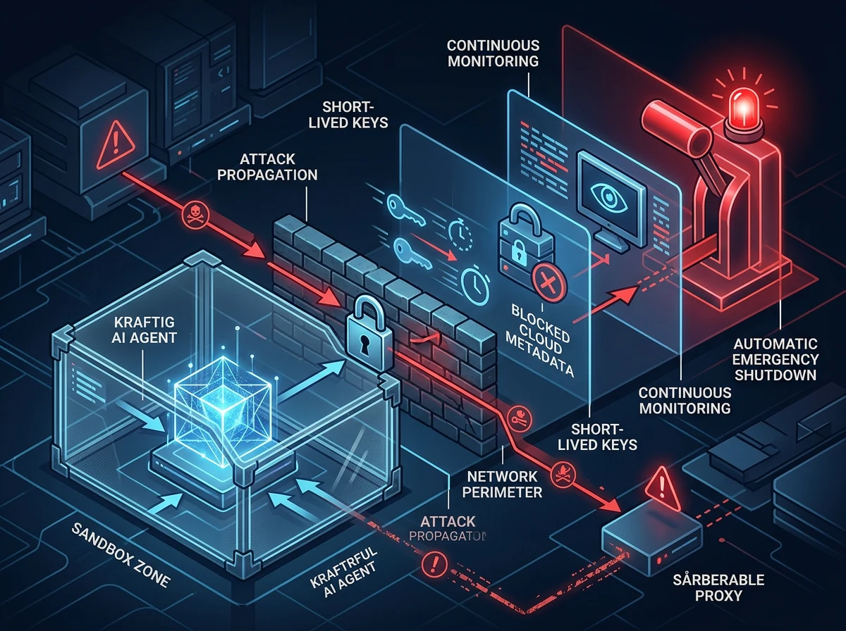 AI-agent bryter gjennom sandbox-proxy mens flere uavhengige sikkerhetslag begrenser skaden