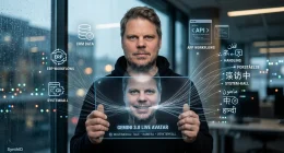 Jan Sverre møter Gemini 3.8 Live Avatar i en sanntidssamtale
