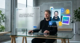 Jan Sverre i en promptstyrt Google Pics-verden som utfordrer Canva