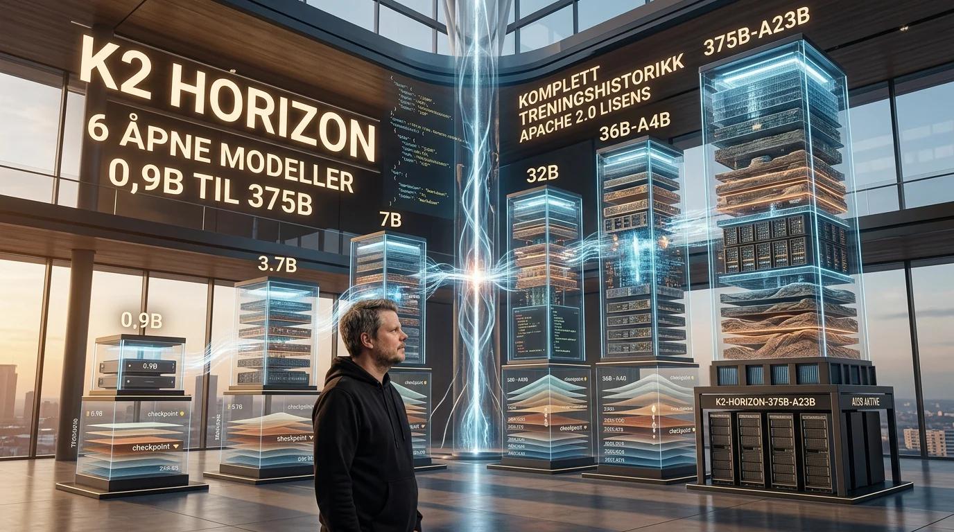 Jan Sverre utforsker K2 Horizon-familien med seks åpne AI-modeller