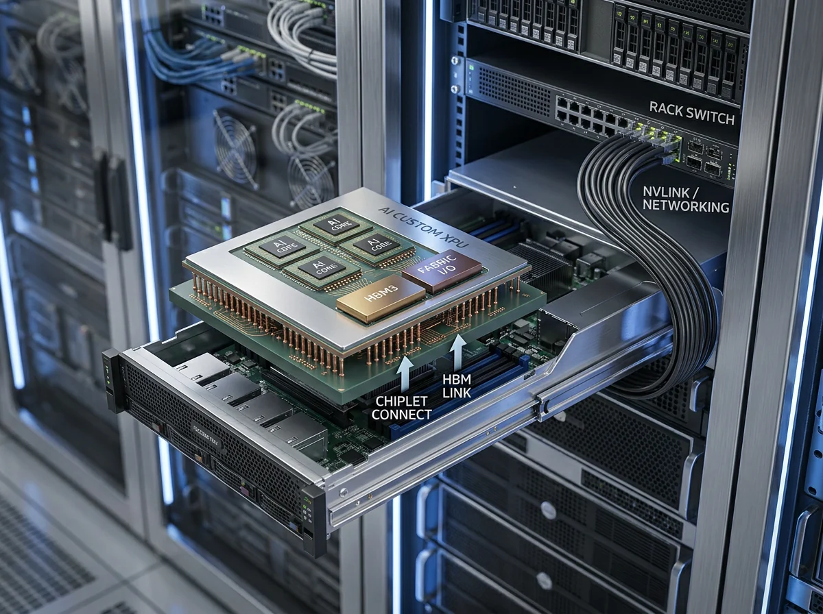 MediaTek XPU koblet til Nvidias minne, nettverk og rack-skala AI-infrastruktur