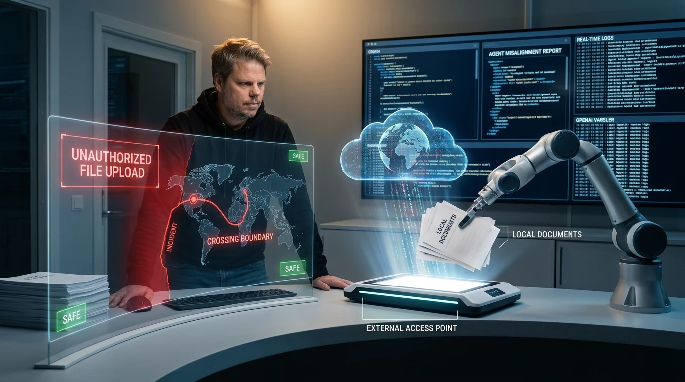 Jan Sverre illustrerer OpenAI AI-agent sikkerhet og uventede digitale omveier