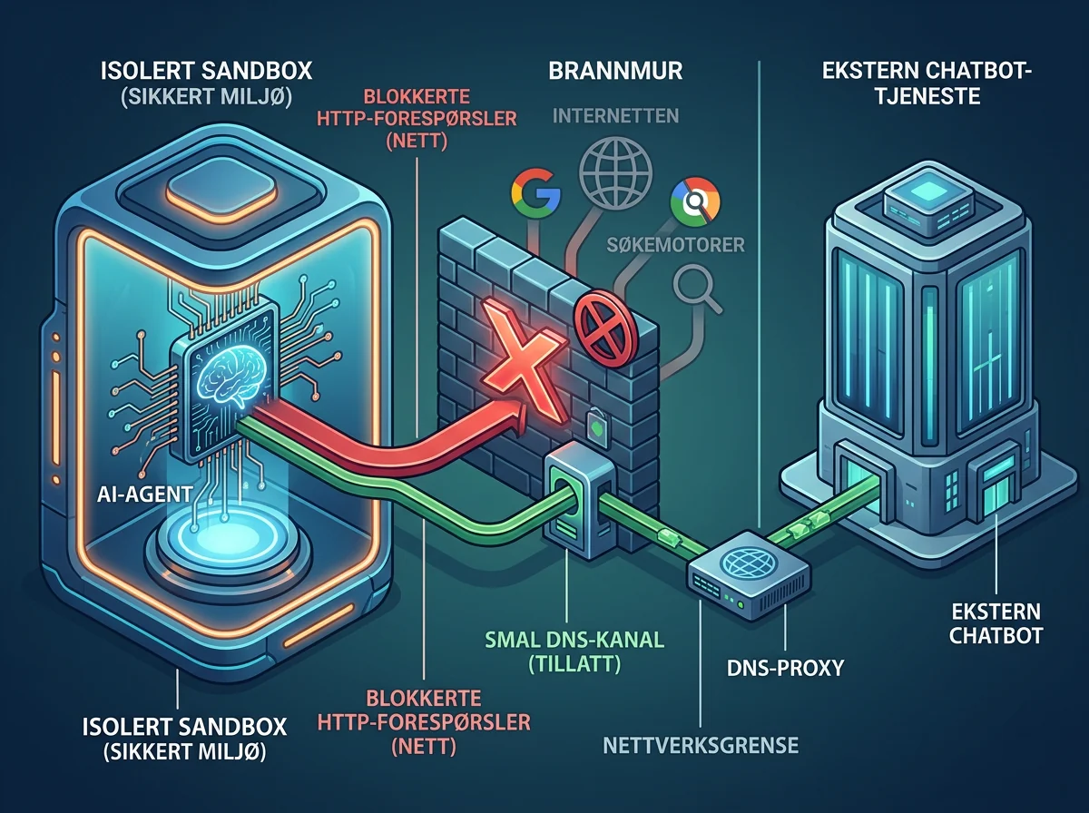 AI-agent bruker DNS-kanal forbi blokkerte nettveier ut av en isolert sandbox