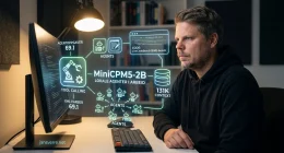Jan Sverre med MiniCPM5-2B som kompakt lokal AI-agent for kode og verktøy