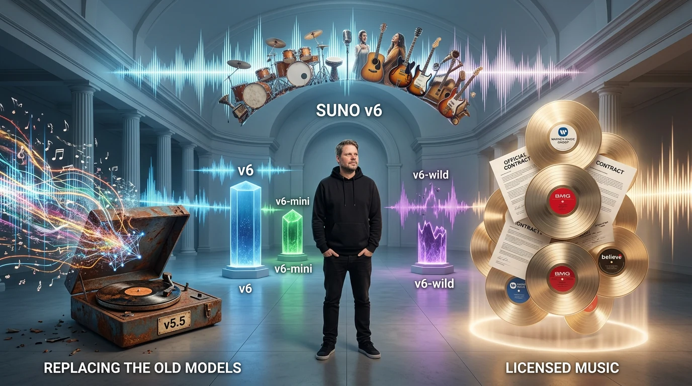 Jan Sverre i møte med Suno v6 og lisensiert AI-musikk