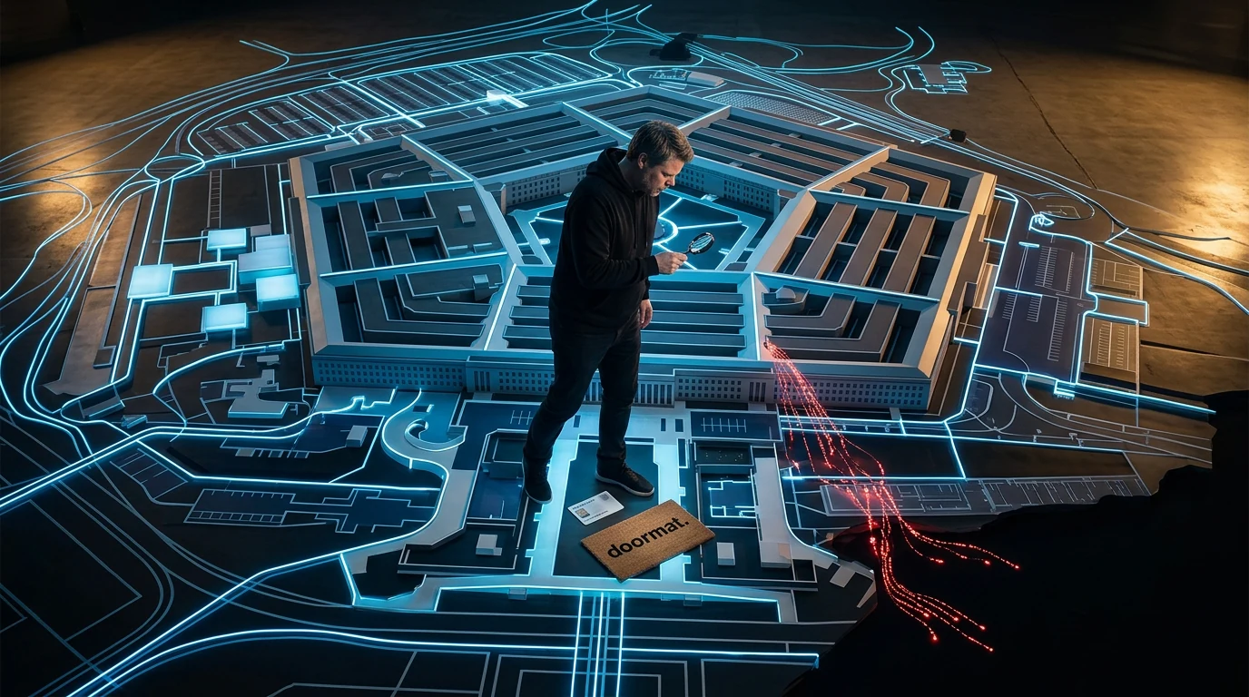 Personal Claude agent connected to a secure Pentagon network environment
