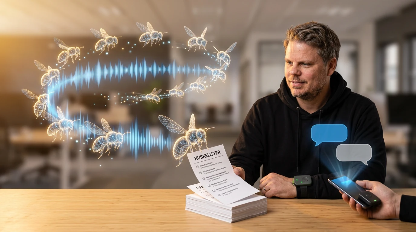 Jan Sverre vurderer Amazon Bee som personlig AI-minne for daglige samtaler