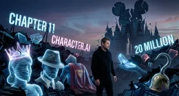 Jan Sverre ved Character.AI-plattformen mens konkursbeskyttelsen åpner for en usikker salgsprosess