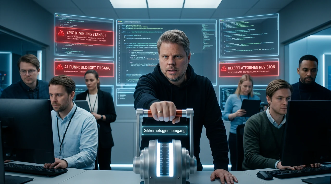 Jan Sverre vurderer Epics AI-funn og sikkerheten rundt digitale pasientjournaler