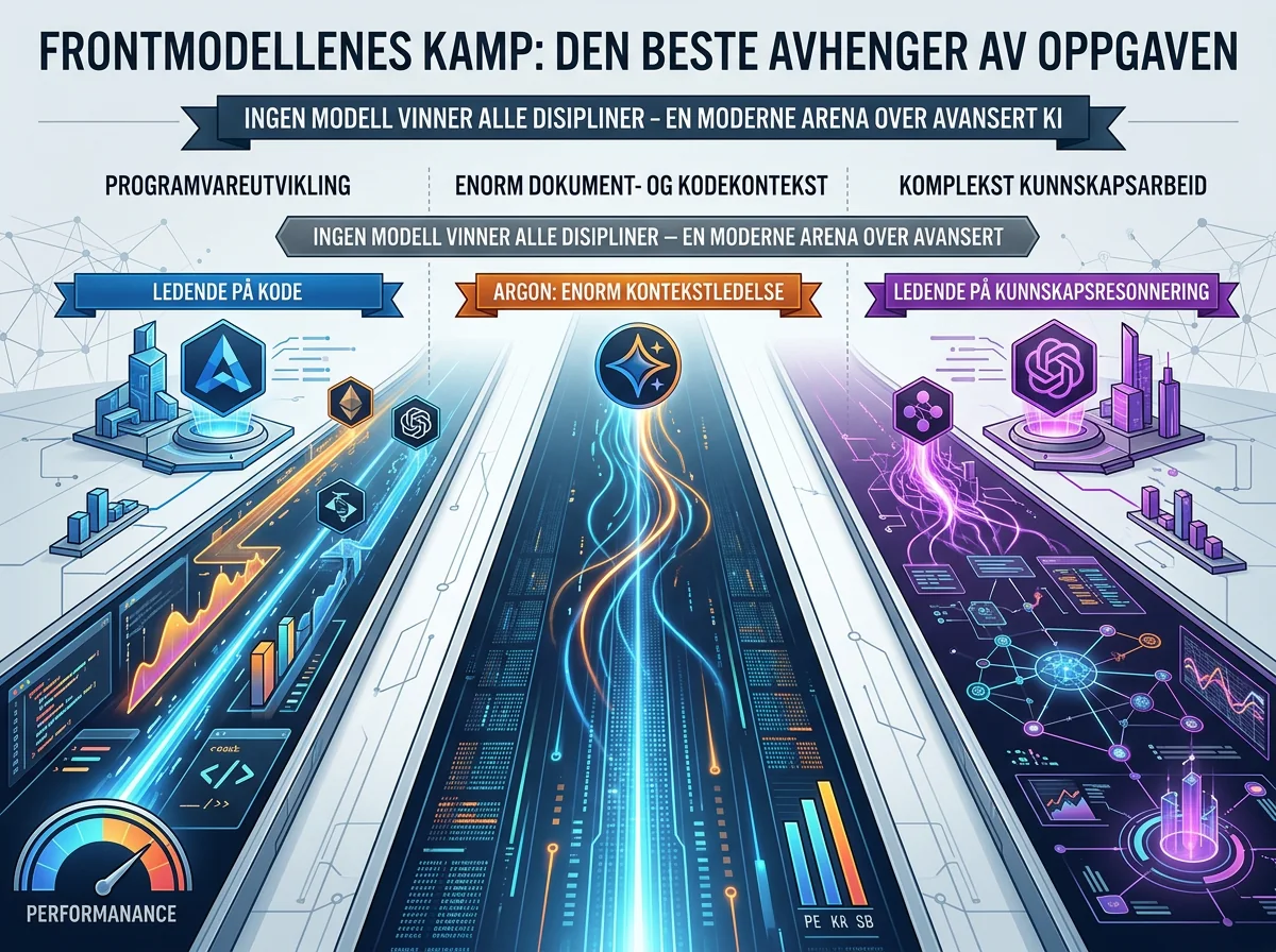 Gemini 4 Argon møter Astra og Opus på ulike AI-oppgaver
