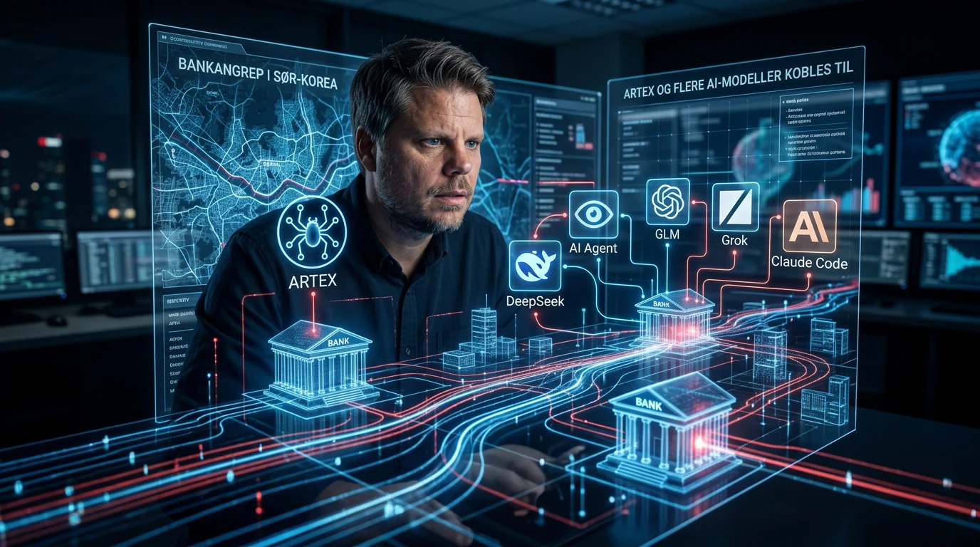 Jan Sverre foran digitalt bankangrep drevet av ARTEX og AI-agenter