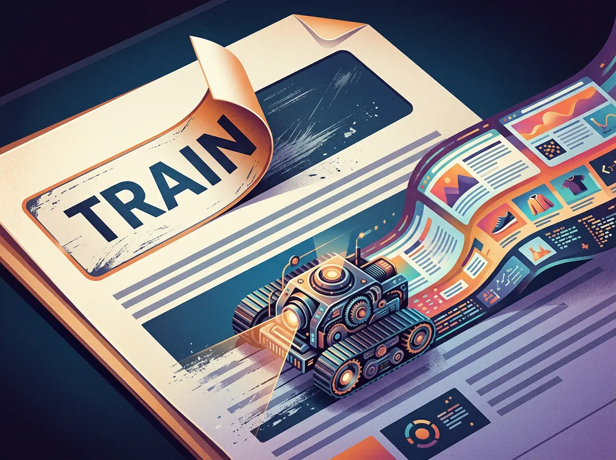 Ordet train fjernes fra Meta-vilkår mens webcrawleren fortsetter å samle innhold