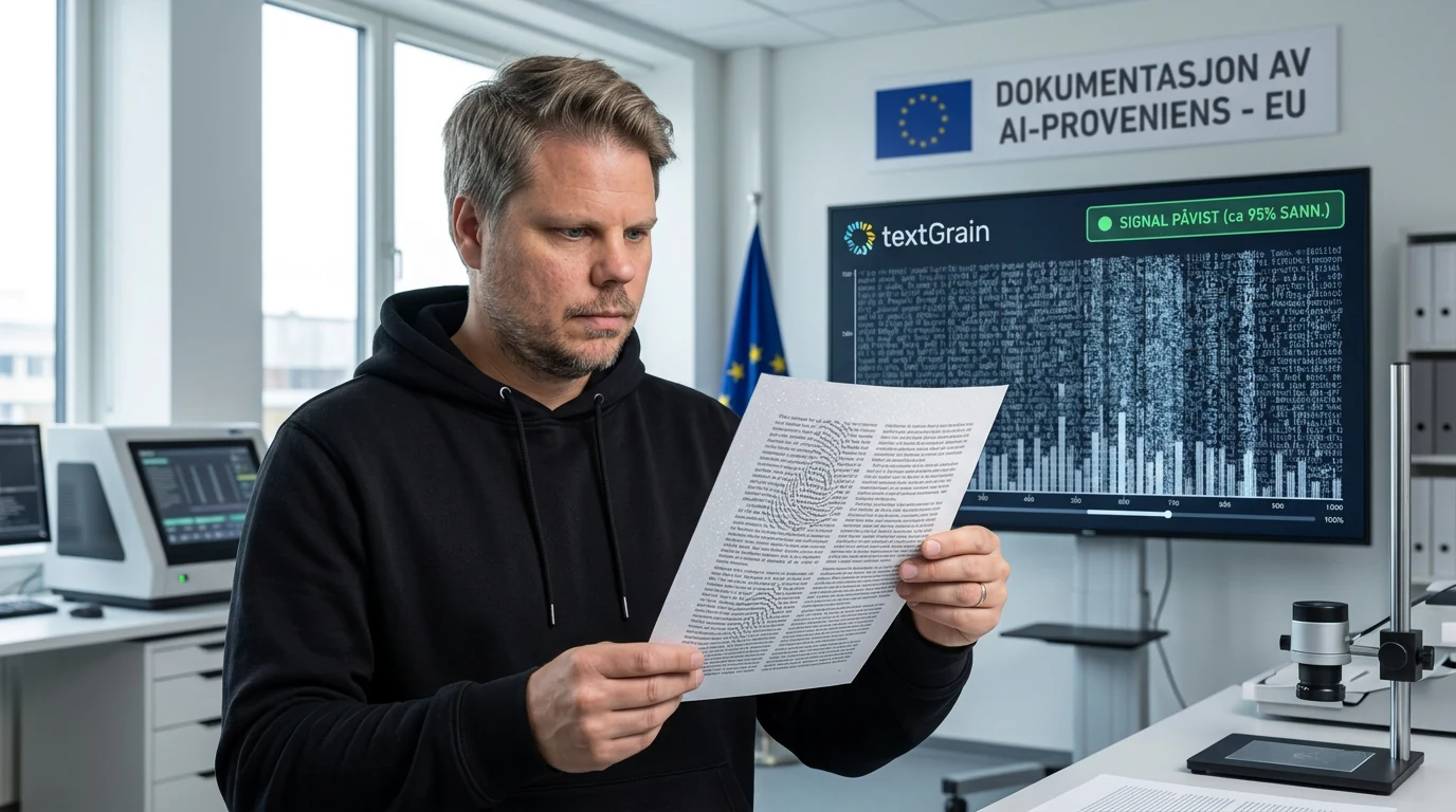 Jan Sverre gransker usynlig tekstvannmerke i ChatGPT og Codex i EU