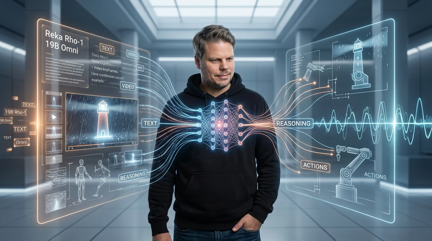Jan Sverre foran en samlet AI-verden for video, forståelse og robotstyring