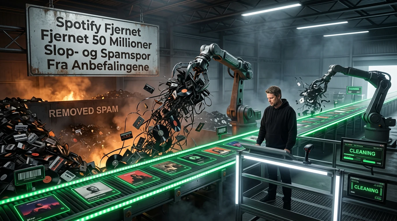 Jan Sverre vurderer Spotifys opprydding i AI-musikk, slop og spamspor
